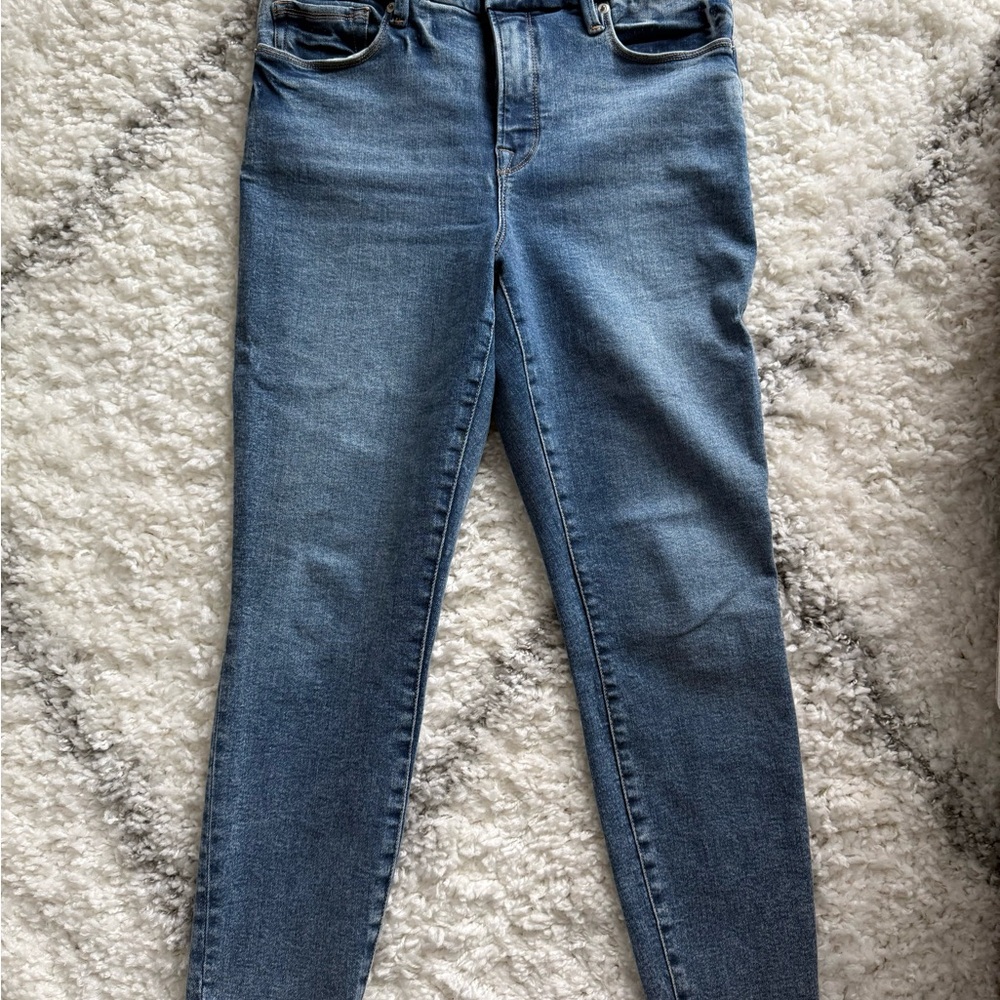 Good American Light Blue Skinny Jeans